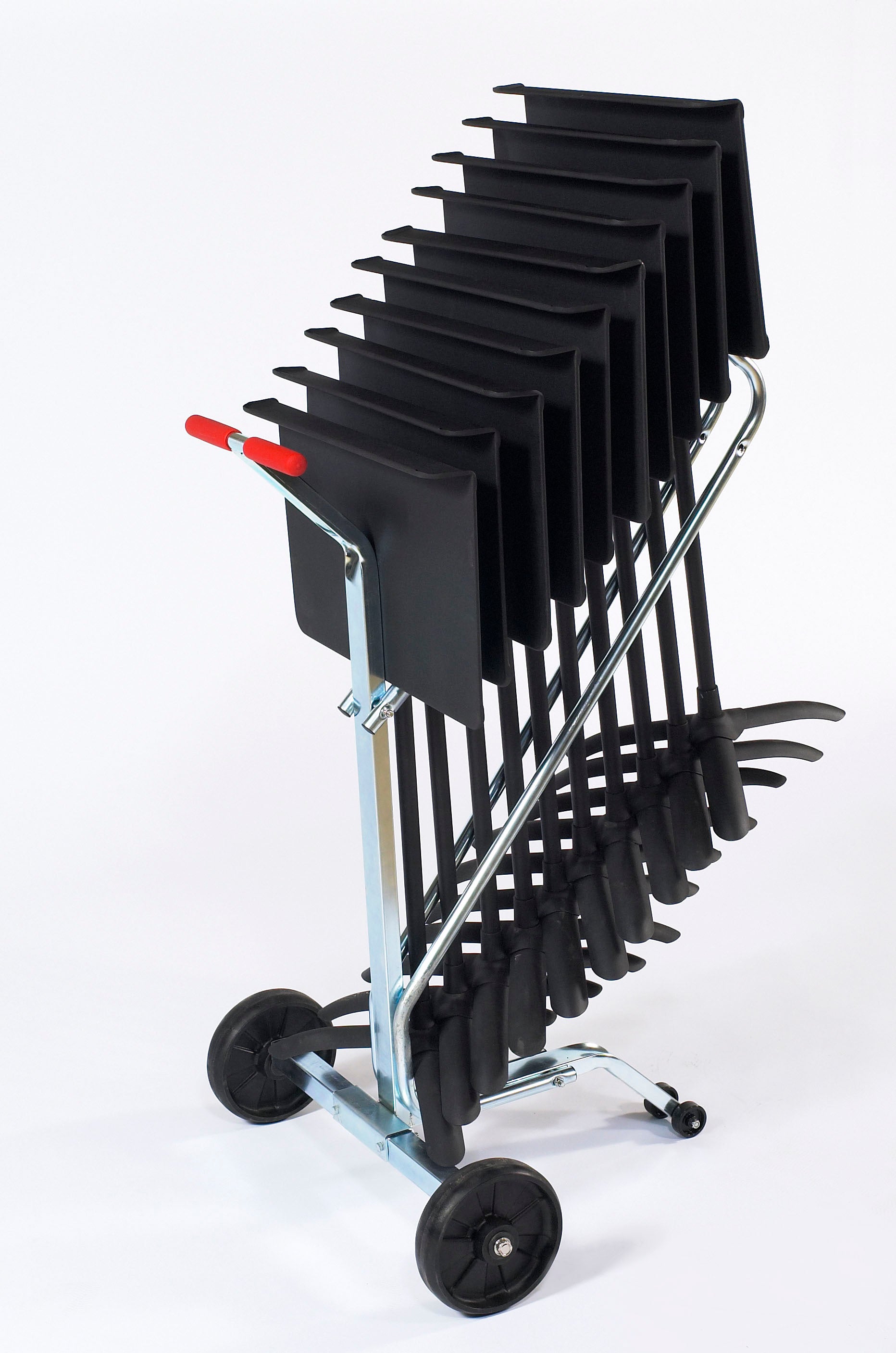 NPS® Dolly for 10 Melody Music Stands, Frame Color: Zinc