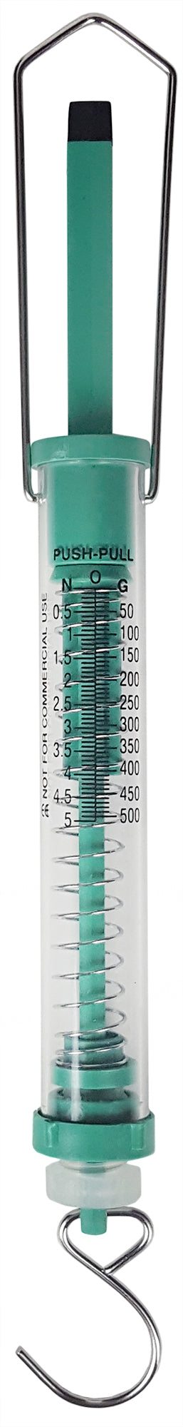 Dynamometer 500g/5N x 10g and 0.1 Newtons.