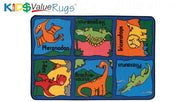 Dino-mite Play Rug - 3ft x 4ft 6in - Rectangle - Multi