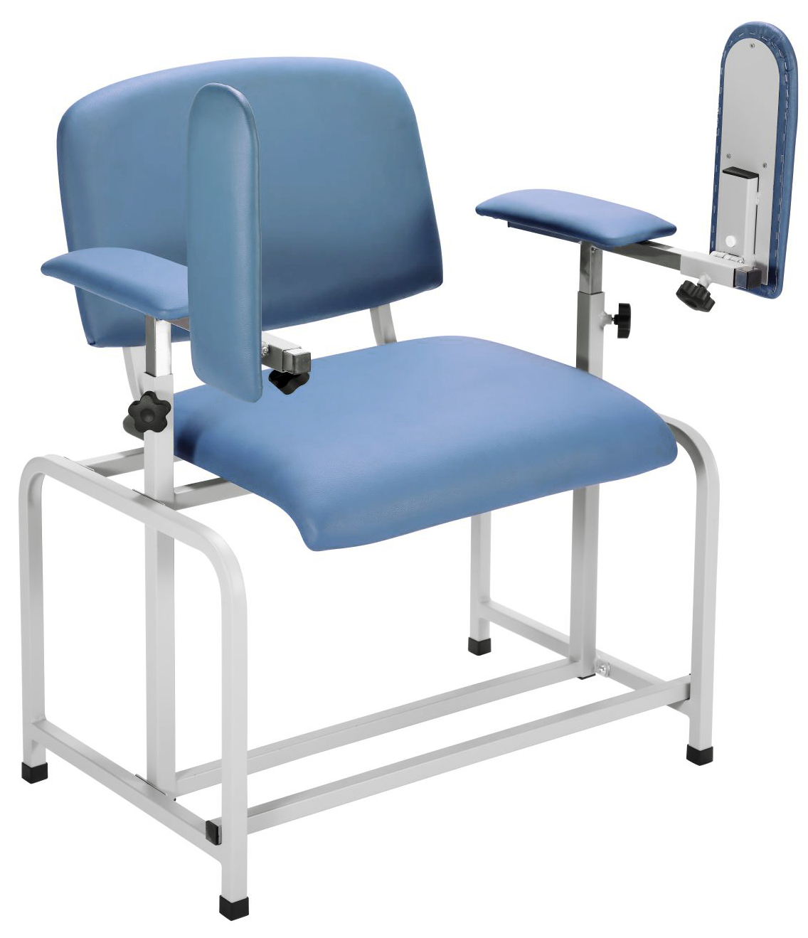 Bariatric Padded Blood Drawing Chair - Blue