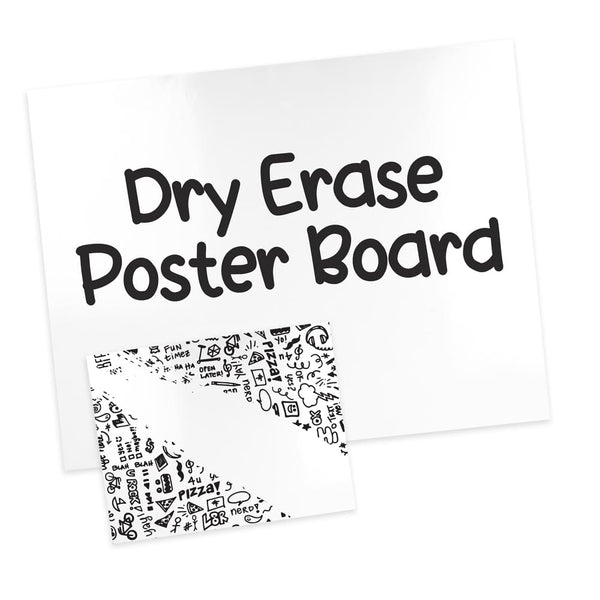 Dry-Erase Boards 22"x28" 30 pcs