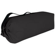 Large Canvas Duffle Bag 42"x24" - Black, One Size