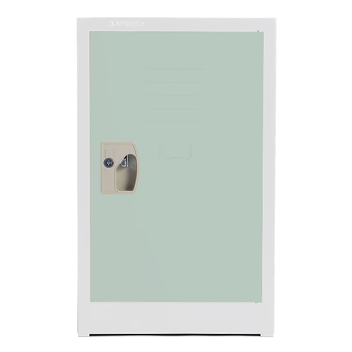 24" H x 15" W Steel Single Tier Storage Locker with Digital Lock, Misty Green
