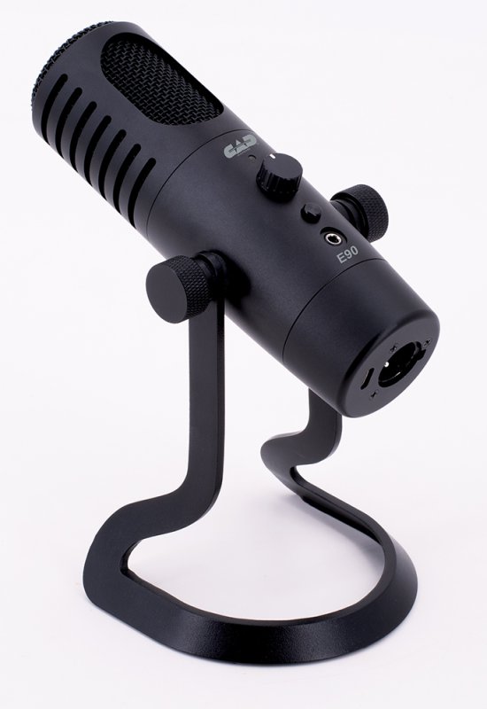 CAD E9 Front Address Dynamic Broadcast Microhpone, USB And XLR