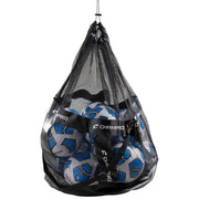 Deluxe Mesh Carry Bag with Shoulder Strap - Black