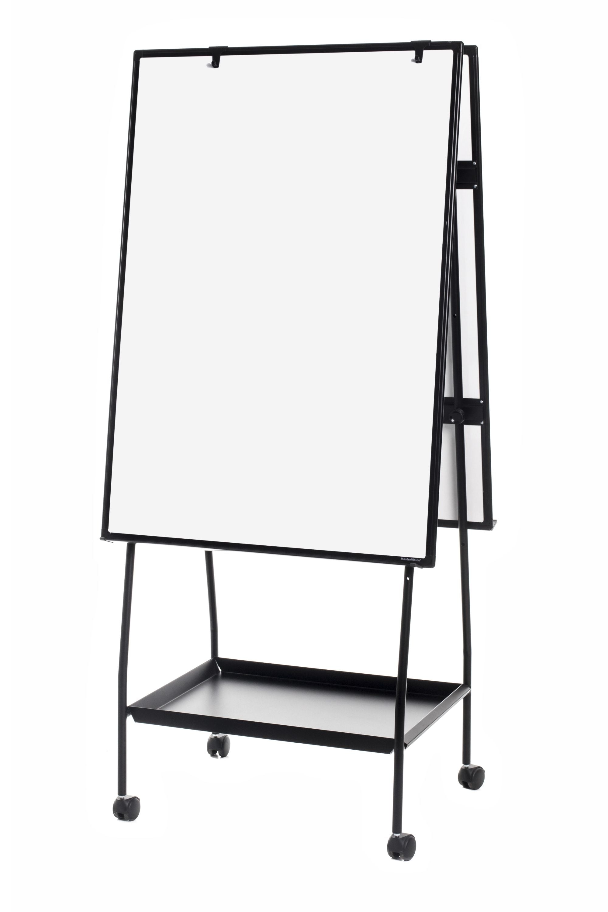 MasterVision Silver Easy Clean Mobile Creation Station