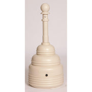SafeSmoker Receptacle - Poly w/Metal Bucket-Beige, CAPACITY: 4 Gal.