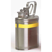 LABORATORY SAFETY CANS, Stainless Steel, CAPACITY: 1 Gal.