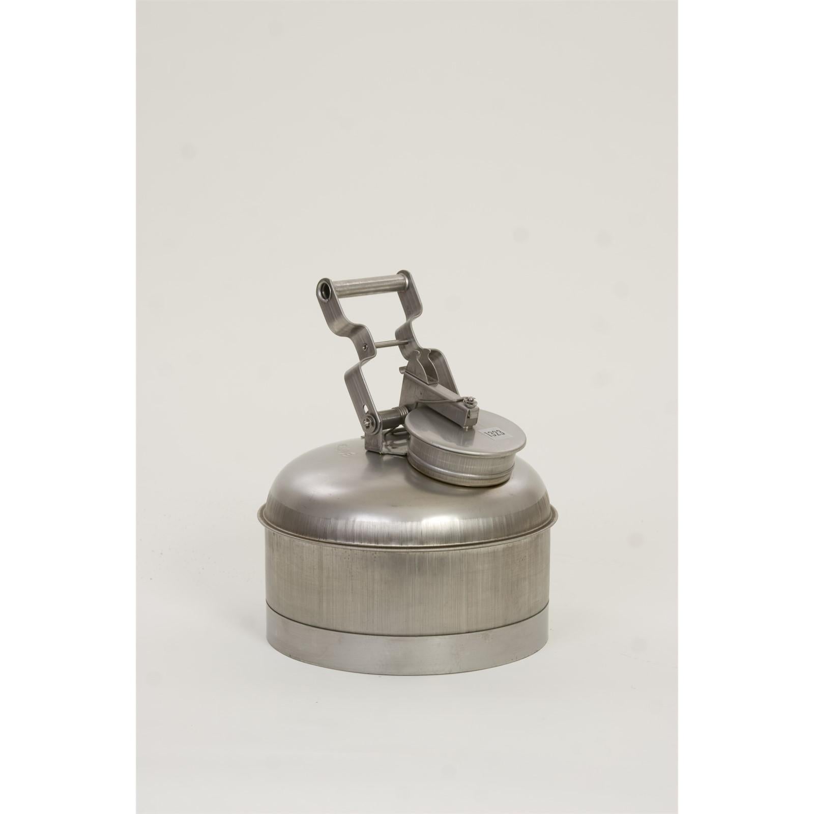 WASTE DISPOSAL CONTAINERSSAFETY DISPOSAL CANS, Stainless Steel, CAPACITY: 2 1/2 Gal.