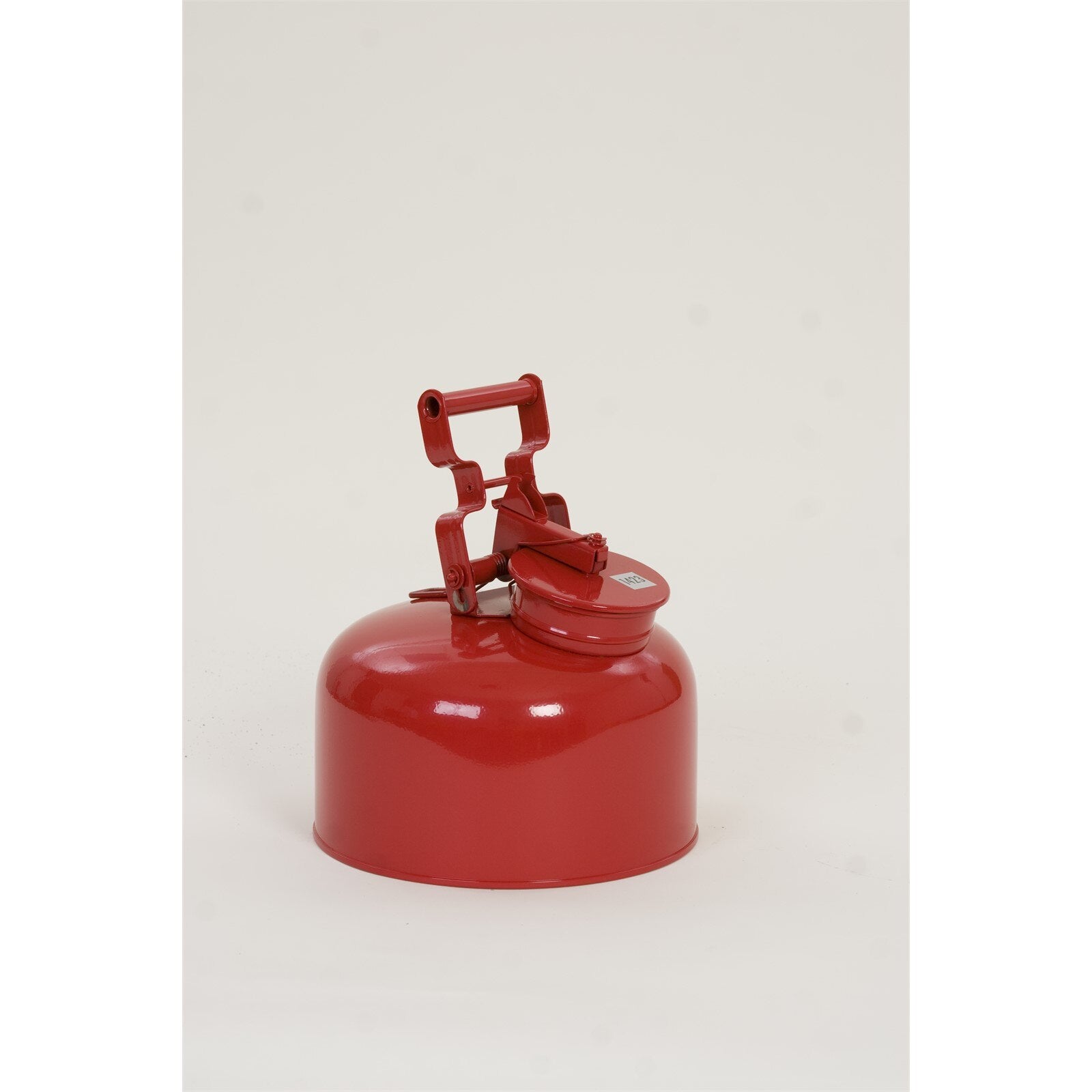 WASTE DISPOSAL CONTAINERSSAFETY DISPOSAL CANS, Galvanized Steel - Red, CAPACITY: 2 1/2 Gal.