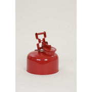 WASTE DISPOSAL CONTAINERSSAFETY DISPOSAL CANS, Galvanized Steel - Red, CAPACITY: 2 1/2 Gal.