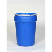 LAB, OVERPACK AND SALVAGE DRUMS, 30 Gal Lab Pack (Blue) w/Metal Lever-Lock Ring