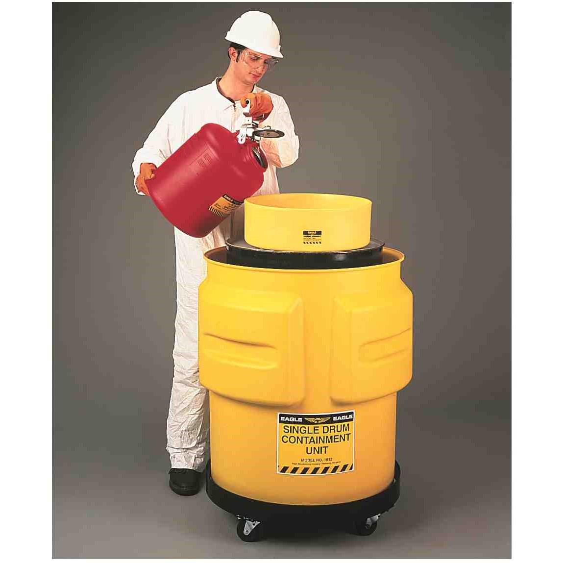 HAZ-MAT PRODUCTS SPILL PLATFORMS AND PALLETS, 1 Drum Containment Unit