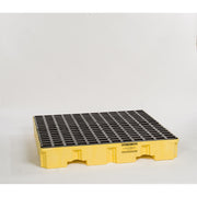 HAZ-MAT PRODUCTS SPILL PLATFORMS AND PALLETS, 4 Drum Low Profile Containment Pallet