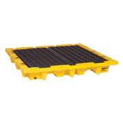 HAZ-MAT PRODUCTS SPILL PLATFORMS AND PALLETS, 4-Drum Nestable Containment Pallet