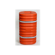 COLUMN PROTECTORS, 10" Column Protector, Orange w/Reflective Bands
