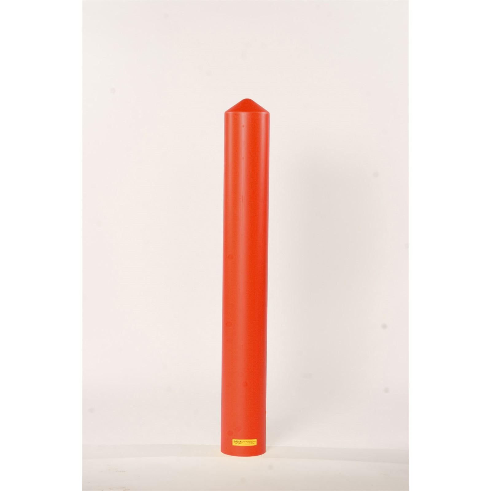BUMPER POST SLEEVES-SMOOTH , 4" Bumper Post Sleeve-Smooth Sided-Red