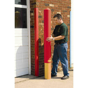 BUMPER POST SLEEVES-SMOOTH , 6" Bumper Post Sleeve-Smooth Sided-Red