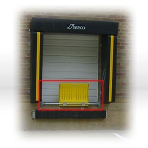 PARKING STOPS, SPEED BUMP, POLY CURB RAMP, POLY DOCKPLATE, Fixed Poly Dock Plate for Hand Trucks