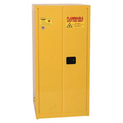 SAFETY STORAGE CABINETS, Two Door Manual Two Shelves, CAPACITY: 60 Gal.