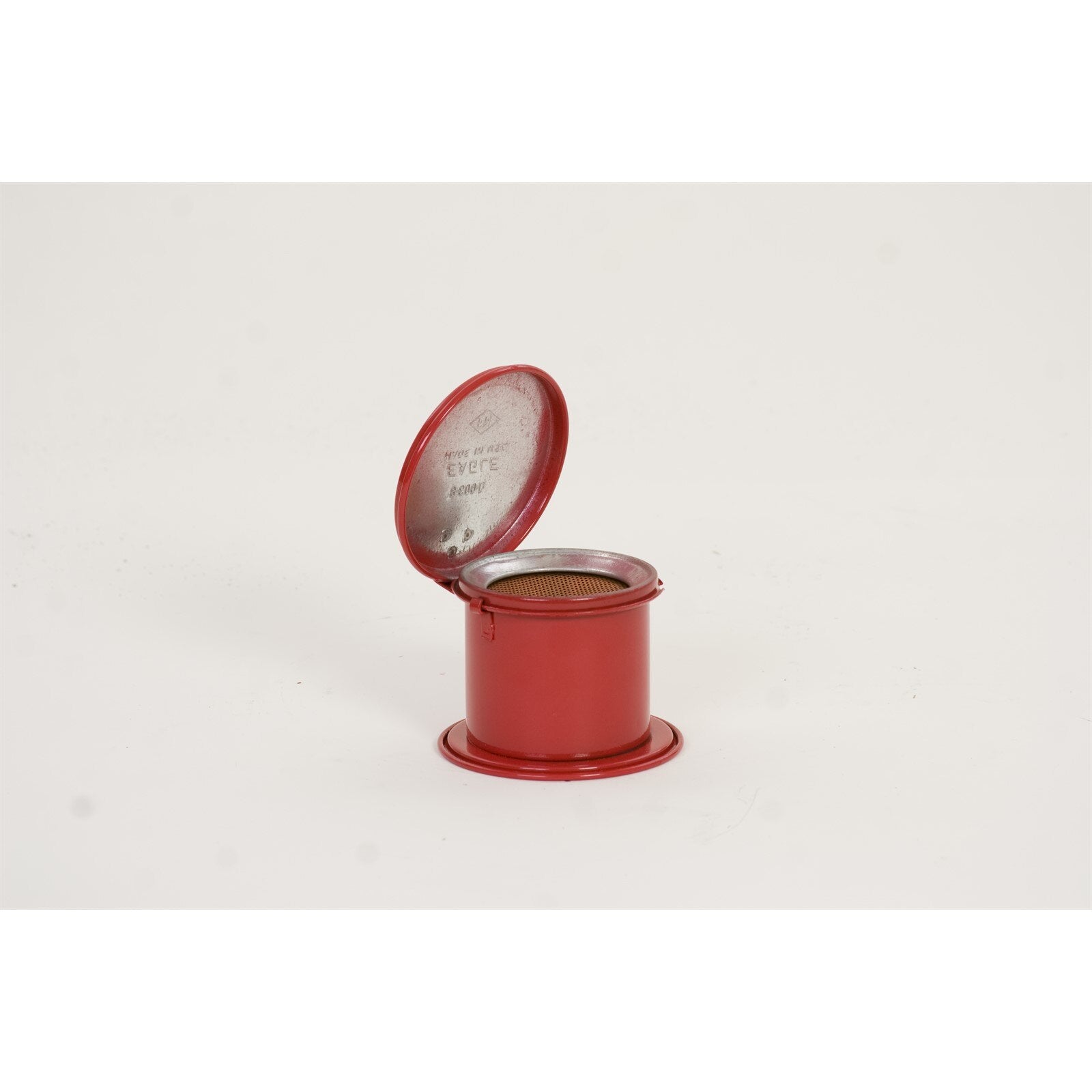 SAFETY BENCH & DAUB CANS, Metal - Red Daub Can, CAPACITY: 1/2 Pt.