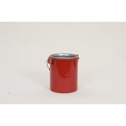 SAFETY BENCH & DAUB CANS, Metal - Red Bench Can without Lid, CAPACITY: 6 Qt.