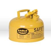 SAFETY CANS, Metal - Yellow (Diesel), CAPACITY: 2 Gal.