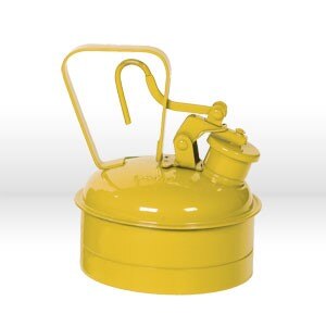 SAFETY CANS, Metal - Yellow (Diesel), CAPACITY: 2 Qt.