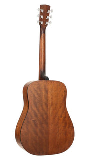 Cort EARTH60MOP Earth Series 60 Mahogany Dreadnought Acoustic Guitar, Open Pore