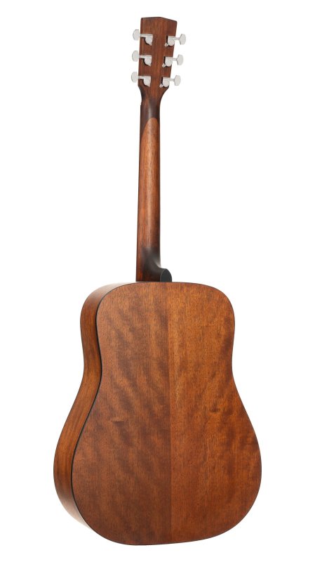 Cort EARTH60MOP Earth Series 60 Mahogany Dreadnought Acoustic Guitar, Open Pore