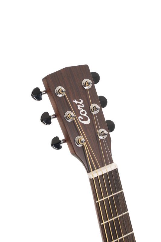 Cort EARTHGO-OP Earth Series Go Hyvibe Acoustic Electric Guitar, Open Pore Natural