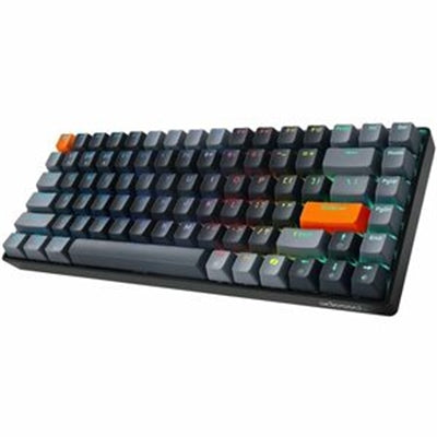 Adesso - EasyTouch 1000 Wired/Wireless/Bluetooth QMK VIA Mechanical Mini Keyboard - Black