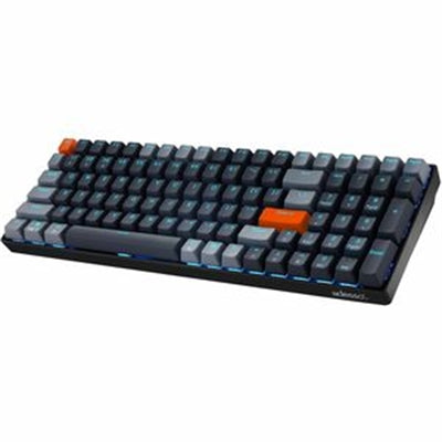 Adesso Wired/Wireless/Bluetooth Multi-OS Illuminated Mechanical VIA Mini Keyboard with CoPilot Ai Hotkey