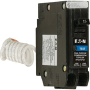Eaton BR 15A Single-Pole Short Body AFCI/GFCI Breaker