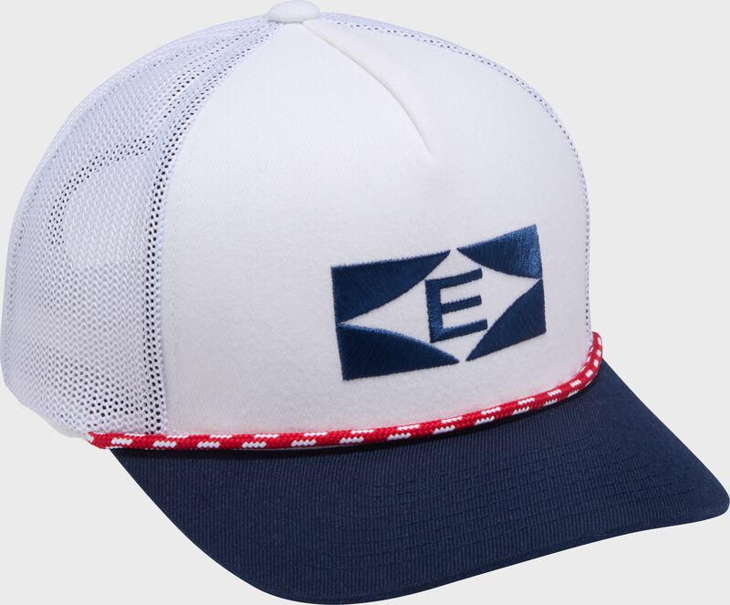Easton Retro Hat - Osfa - White/Navy/Red