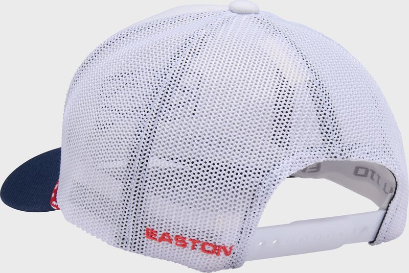 Easton Retro Hat - Osfa - White/Navy/Red