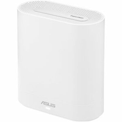 ASUS - ExpertWiFi EBM68 AX7800 Tri-Band Mesh Wi-Fi 6 System (1-Pack) - White