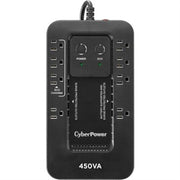 CyberPower - Ecologic UPS EC450G 450VA Compact UPS - Black