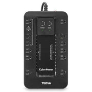 CyberPower - 750VA Ecologic Battery Back-up System - Black