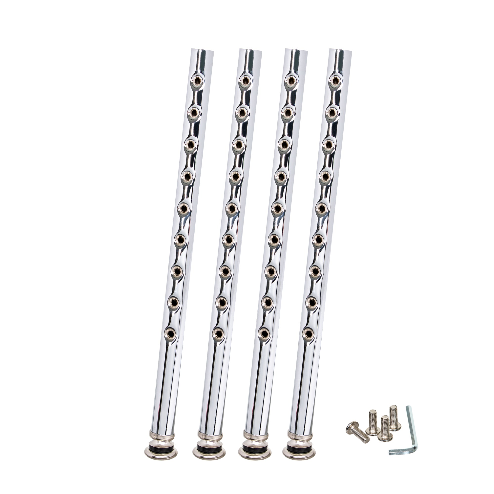 NPS® Adjustable Legs for 6200, 6300 & 6400 Series Stools, Frame Color: Chrome