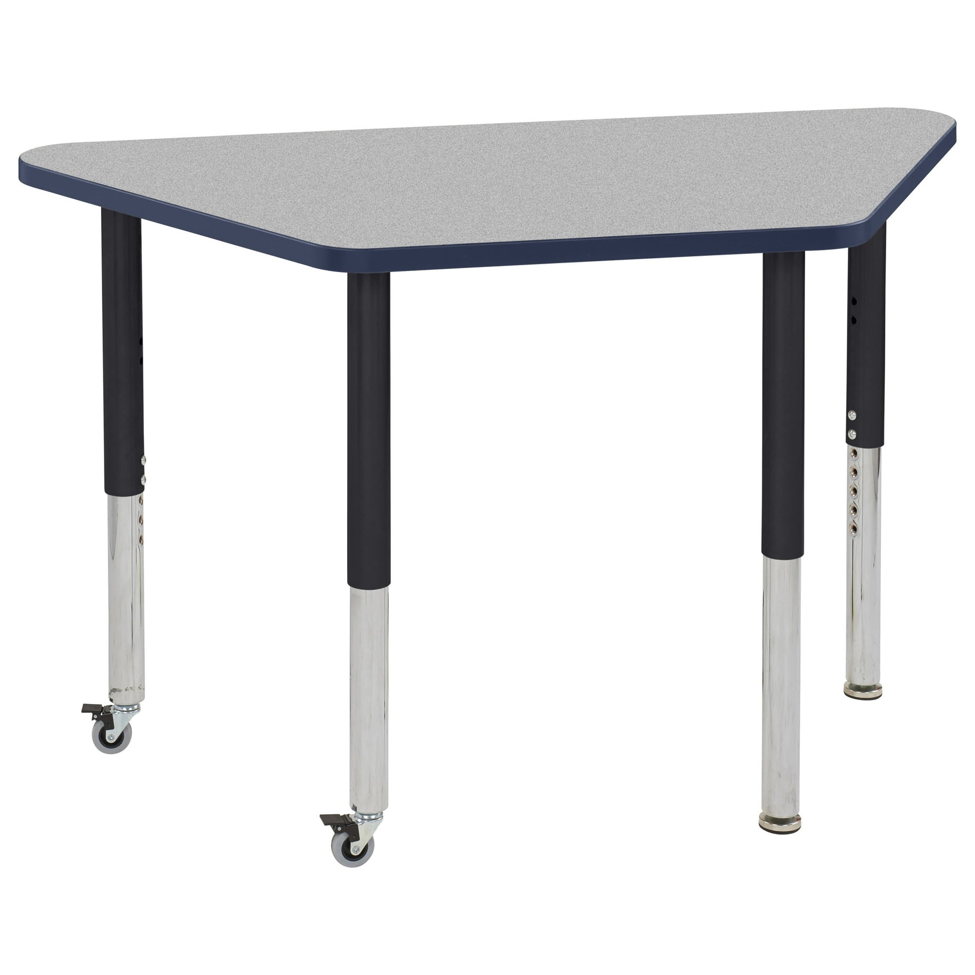 Table Top V TF Trapezoid 18x30 / Gray-Navy