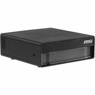 MSI - EdgeXpert Mini Desktop - Arm 20 Core - 128GB Memory - NVIDIA Blackwell Graphics - 4TB SSD-with QSFP Cable - Black