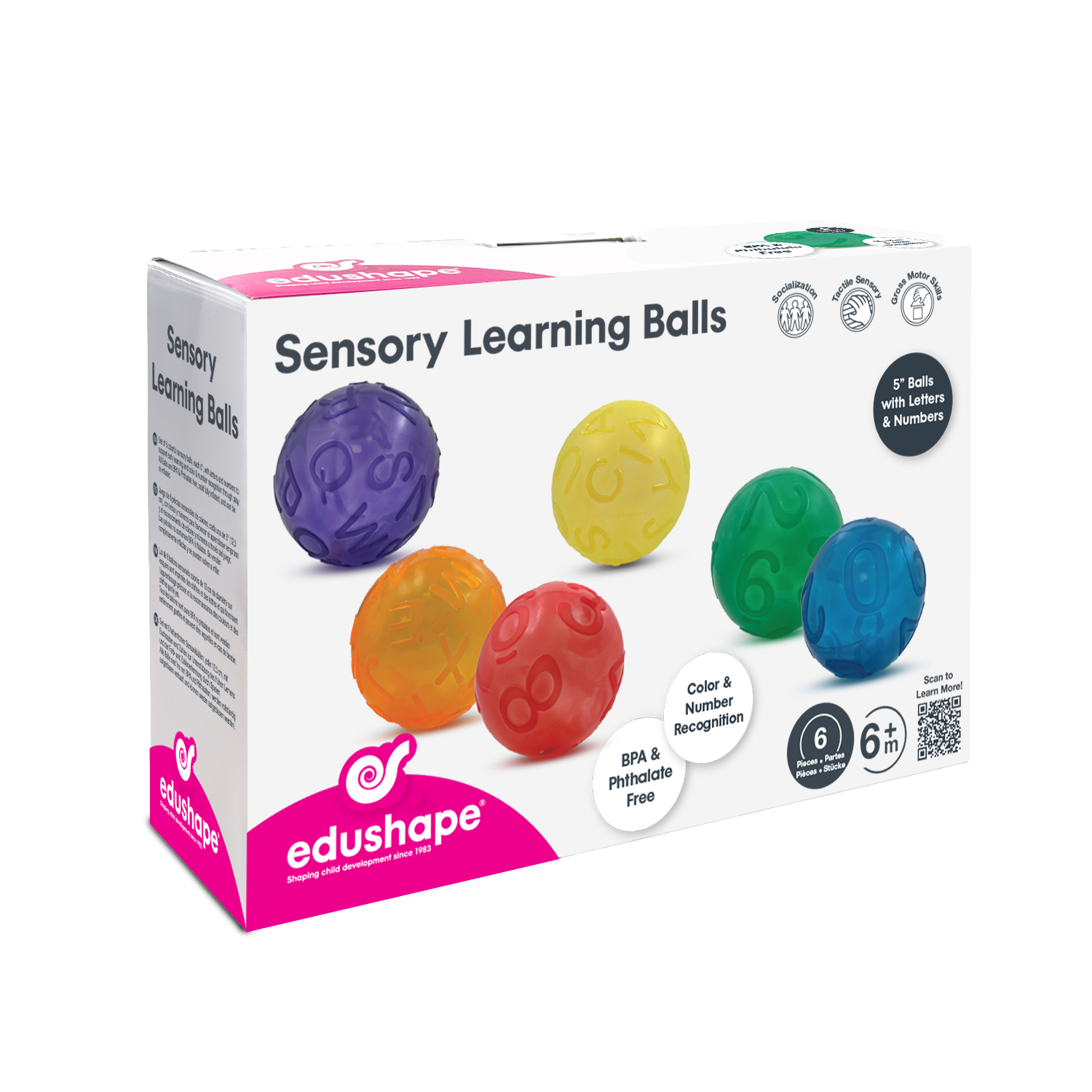 Sensory Learning Balls - Grip, Toss And Roll  and Smell For Sensory Engagement