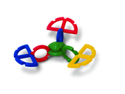 Space Links - Bright and Fun Linking Toys for Babies and Toddlers, Sensory Engagement