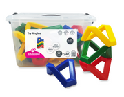 Try Angles - Bright and Fun Linking Toys for Babies and Toddlers, Sensory Engagement
