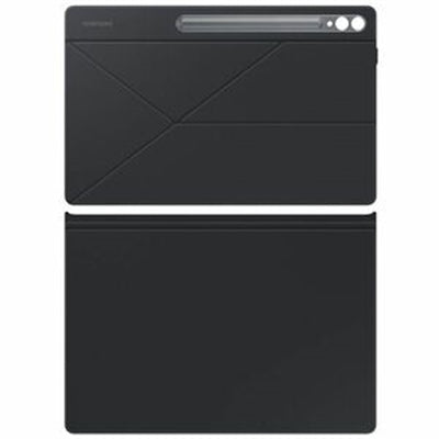 Samsung - Galaxy Tab S10 Ultra/S9 Ultra Smart Book Cover - Black