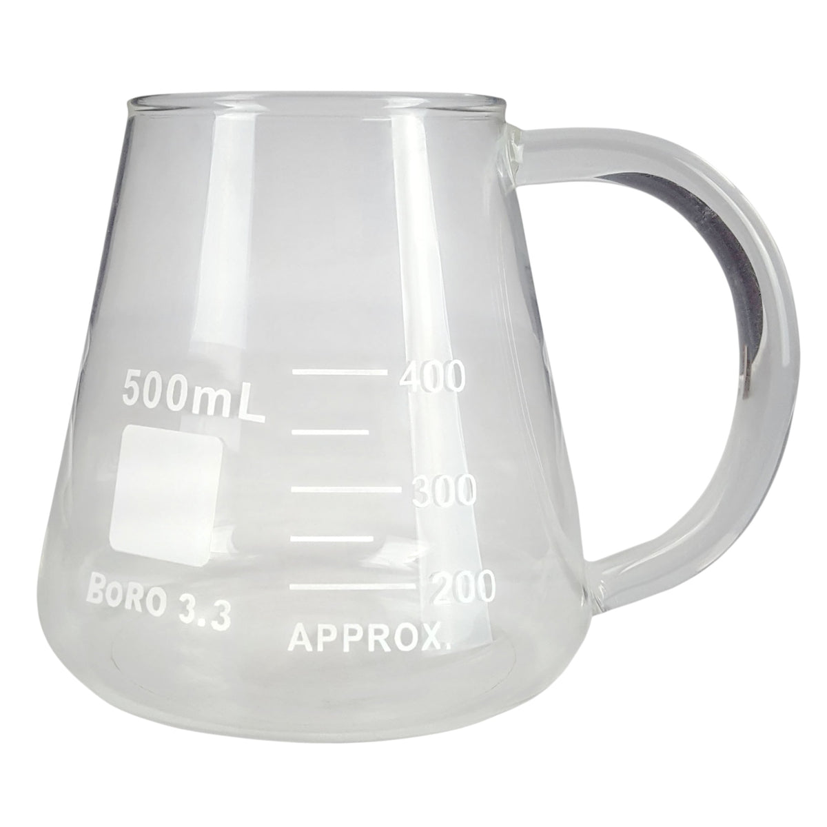 Flask, Erlenmeyer, Coffee Mug, Graduated to 400ml, Case of 40
