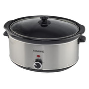 Courant Courant 7 Quart Oval Slow Cooker - Stainless Steel