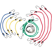 Erickson Vinyl Coated Wire Bungee Cord Set (15-Piece)