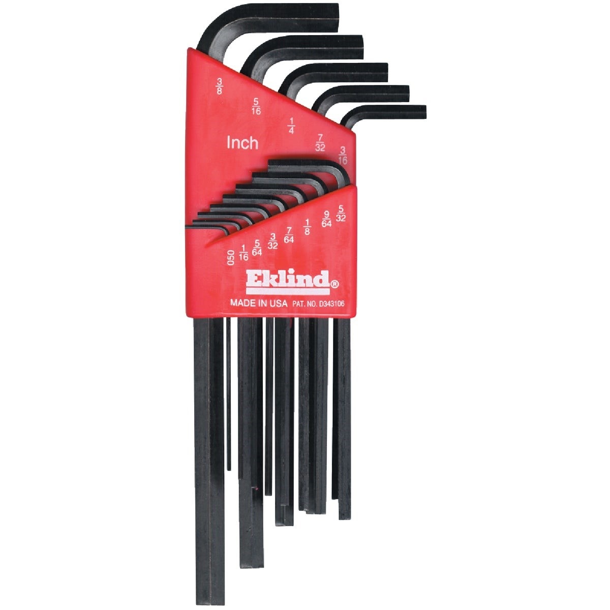 L Shaped Hex Key Set, Hex-L Key Set 13pc. .050"-3/8",Long
